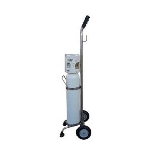 Καρότσι Μεταφοράς Φιάλης Οξυγόνου 5 λίτρων