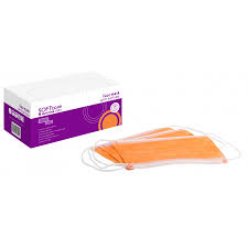 Μάσκες προσώπου 3ply με λάστιχο Πορτοκαλί 50 τμχ Μάσκες προσώπου 3ply με λάστιχο Πορτοκαλί 50 τμχ